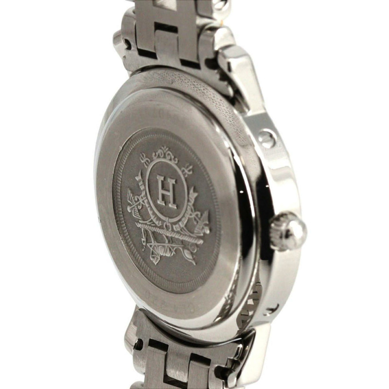 愛馬仕 Clipper 雙色 CL4.220 SSxGP 石英錶-5