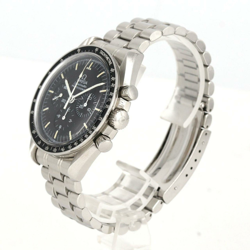 歐米茄超霸專業3592.50不鏽鋼手動上鍊腕錶-1