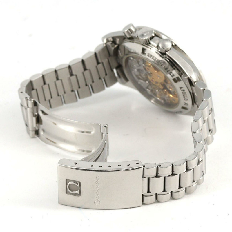 歐米茄超霸專業3592.50不鏽鋼手動上鍊腕錶-4