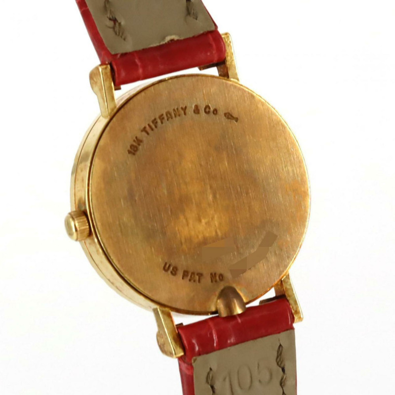 蒂芬妮 Atlas YG D286753 石英錶-3