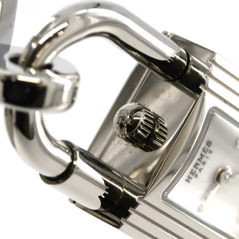 愛馬仕 Kelly KE4.110 不鏽鋼石英錶-4