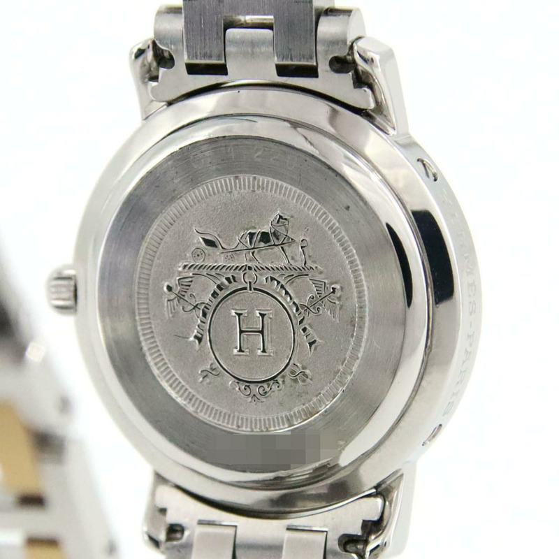 愛馬仕 Clipper 雙色 CL4.220 SSxGP 石英錶-5