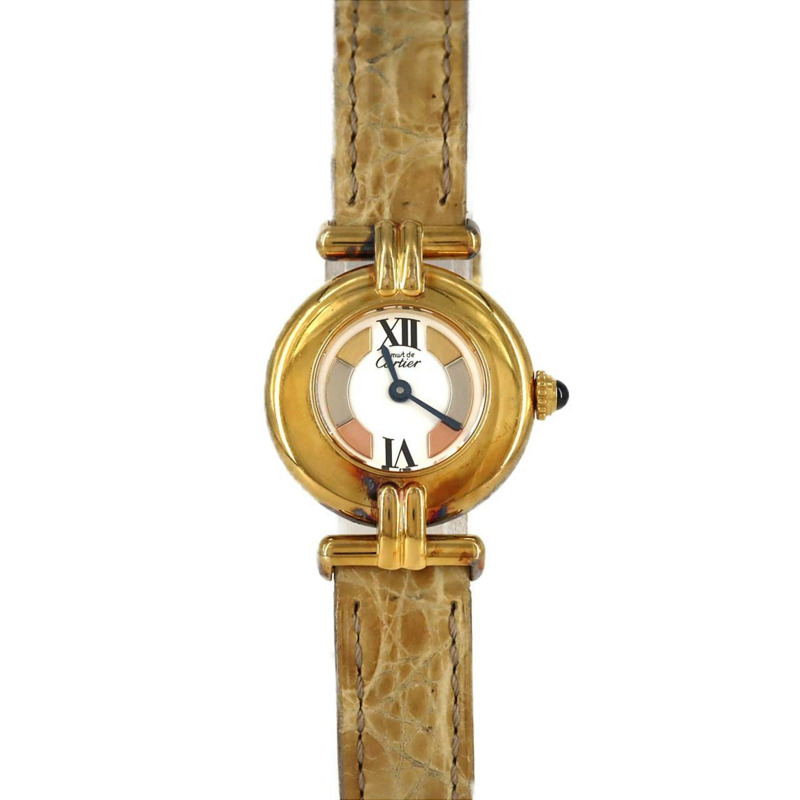 卡地亞 Must Coliesée SM GP W1006654 石英錶-0