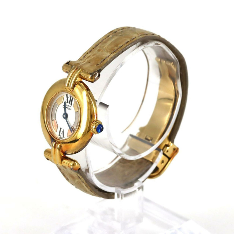 卡地亞 Must Coliesée SM GP W1006654 石英錶-1