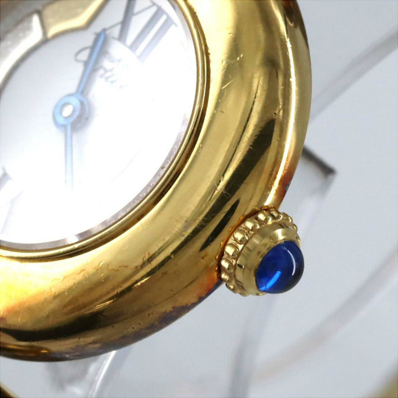 卡地亞 Must Coliesée SM GP W1006654 石英錶-2