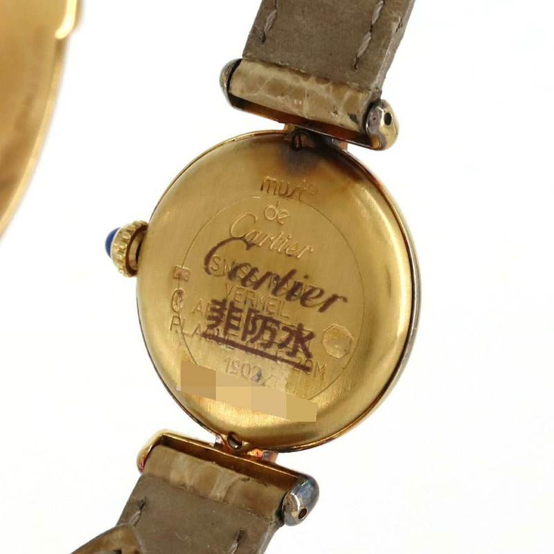 卡地亞 Must Coliesée SM GP W1006654 石英錶-3