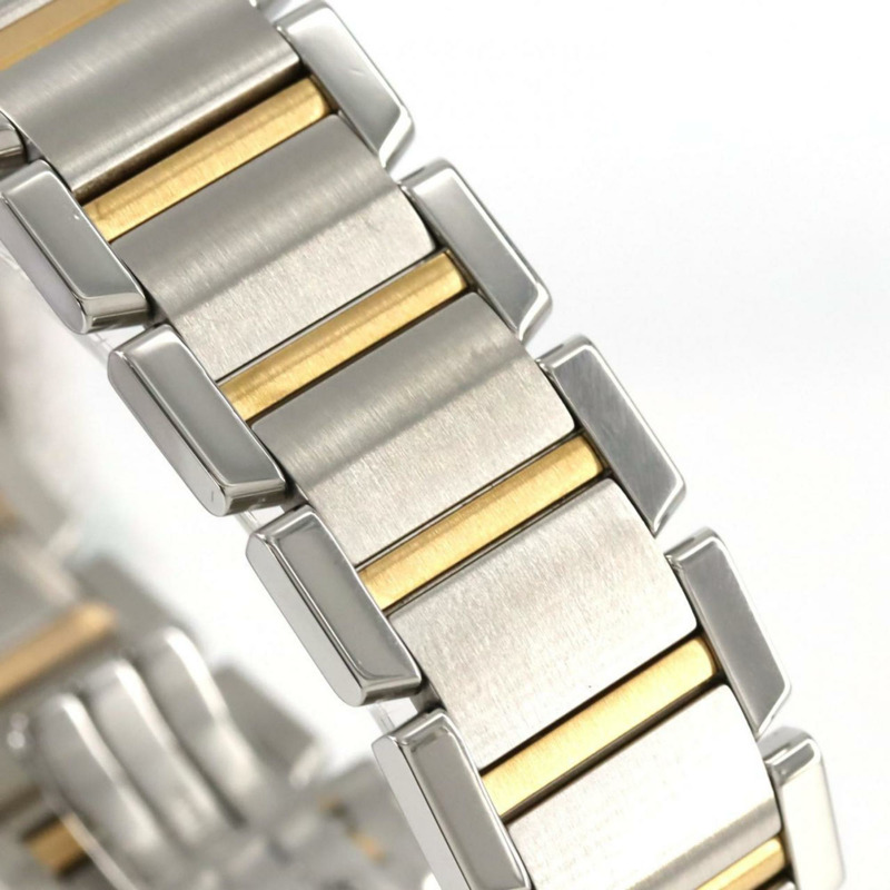 卡地亞 Tank Française LM 雙色腕錶 W51005Q4 SSxYG 自動腕錶-3