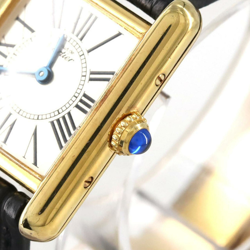 卡地亞 Must Tank SM GP W1005554 石英錶-2