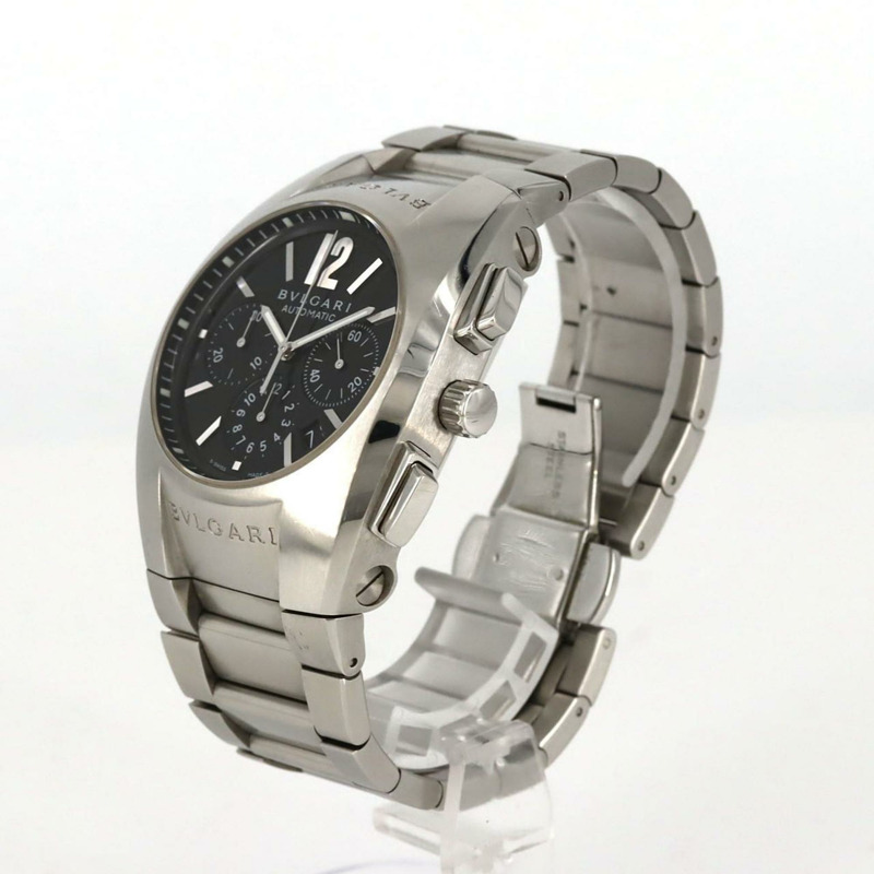 寶格麗 Ergon 計時碼錶 EG40SCH EG40BSSDCH AT 不鏽鋼自動腕錶-1