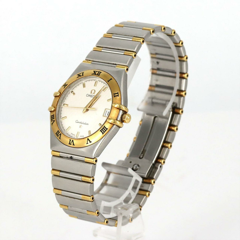 歐米茄星座系列雙色1312.30 SSxYG石英錶-1