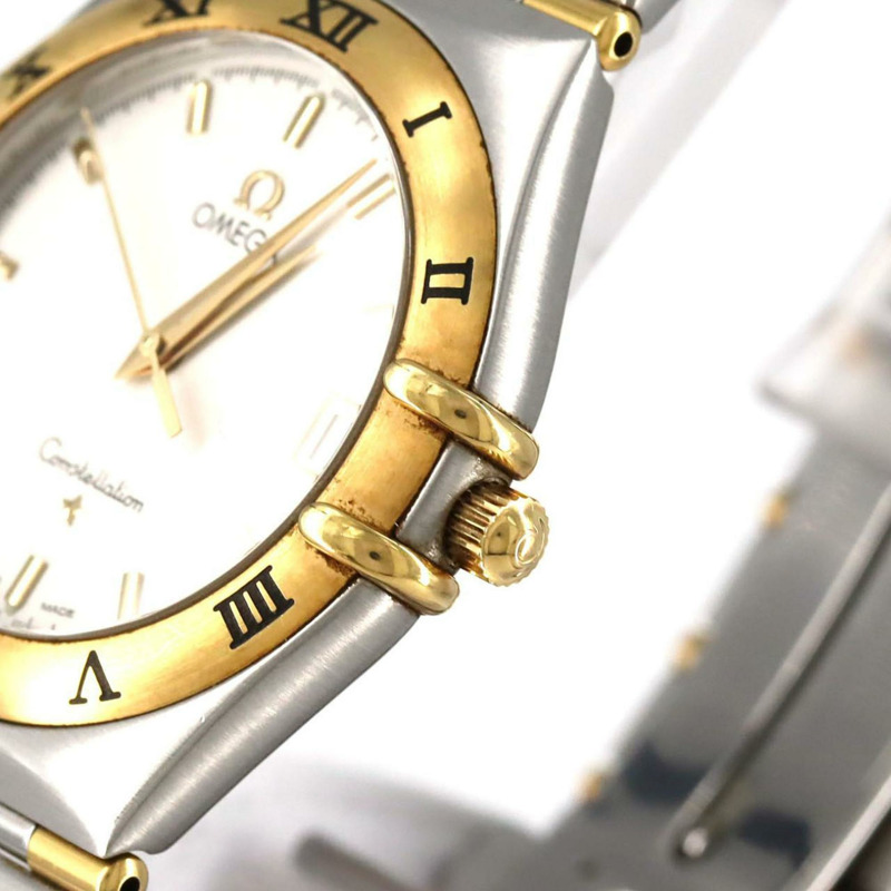 歐米茄星座系列雙色1312.30 SSxYG石英錶-2