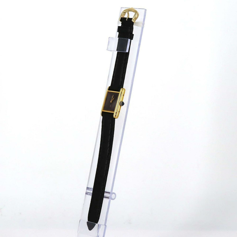 卡地亞 Must Tank SM GP 82975713 手動上鍊腕錶-1