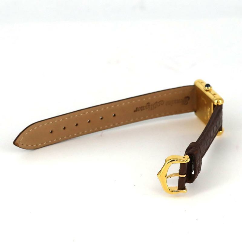 卡地亞 Must Tank SM GP 82975613 手動上鍊腕錶-2