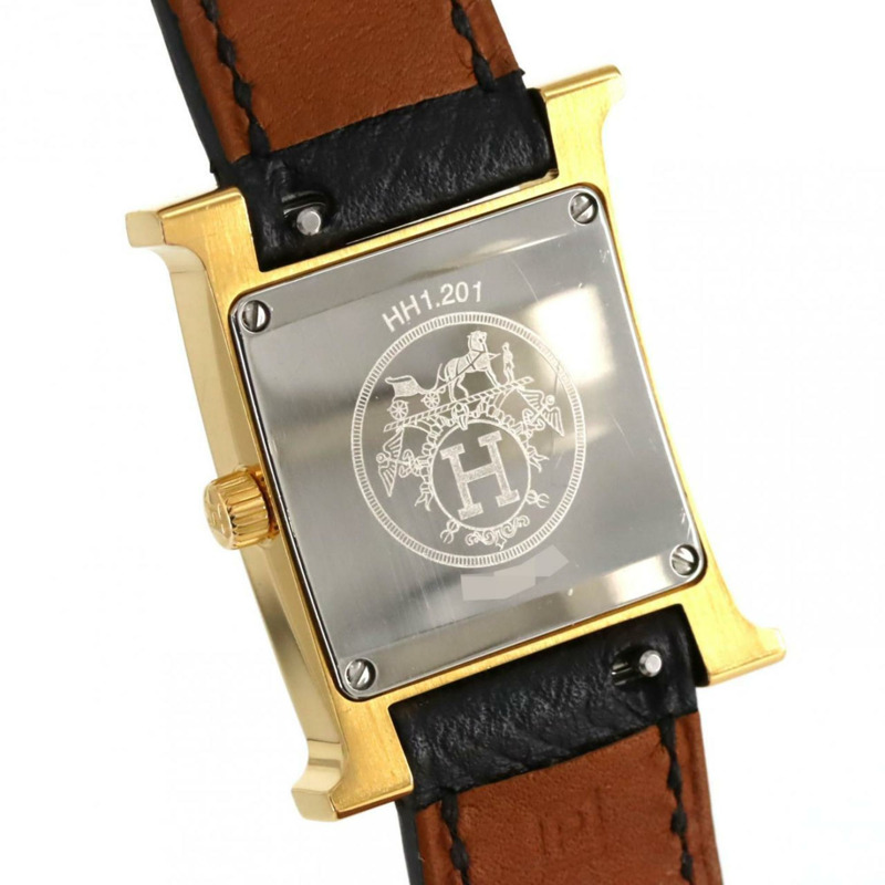 愛馬仕 H Watch GP HH1.201 石英腕錶-4