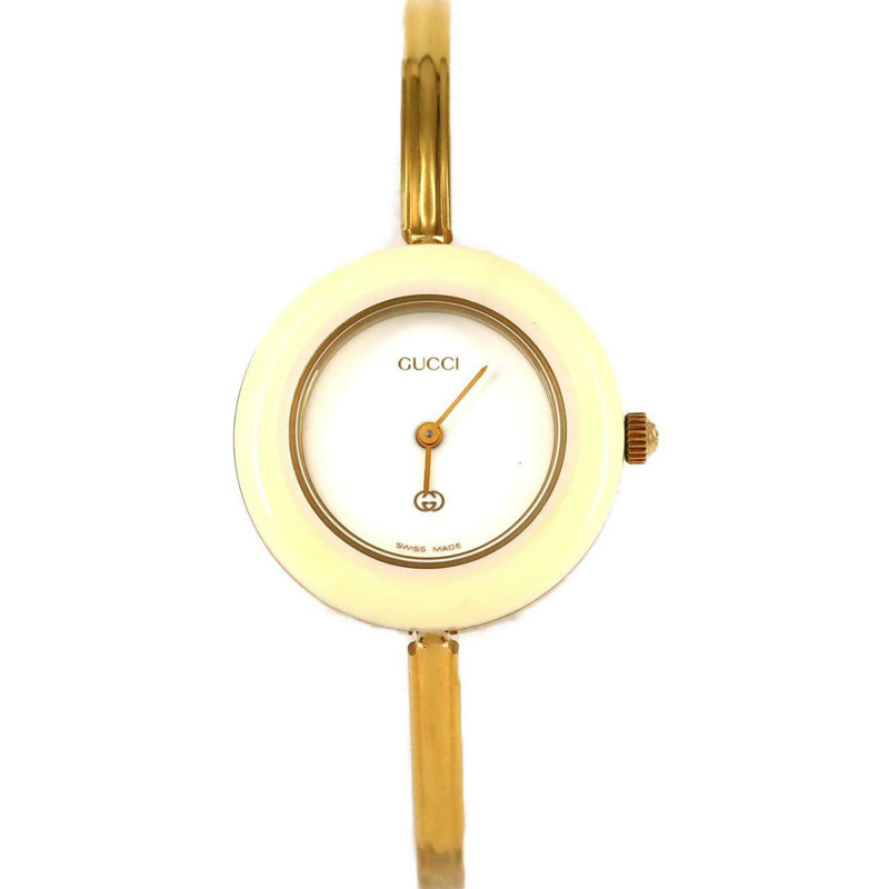 Gucci Change Ring GP M 11/12號石英錶-0