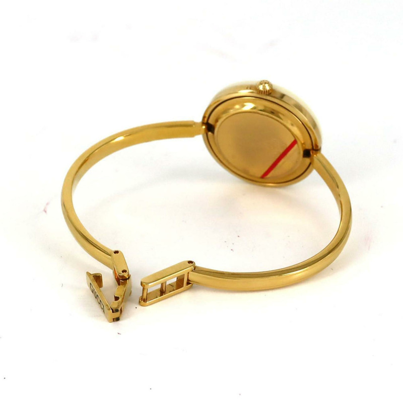 Gucci Change Ring GP M 11/12號石英錶-5