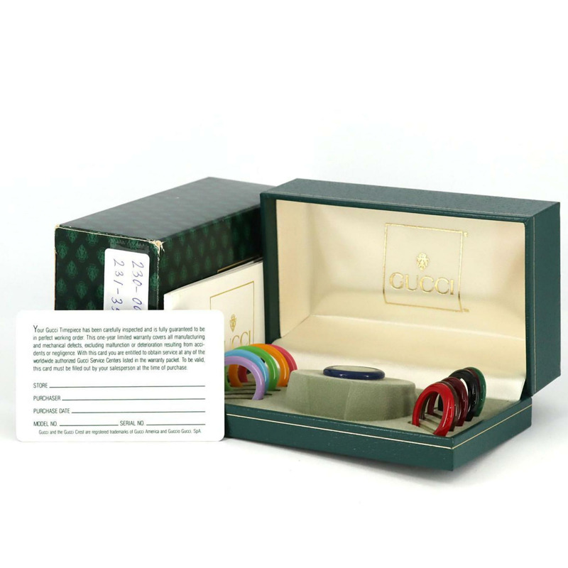 Gucci Change Ring GP M 11/12號石英錶-6