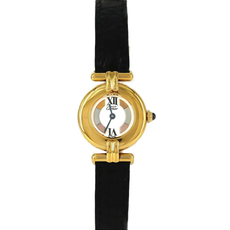 卡地亞 Must Coliesée SM GP W1006654 石英錶-0