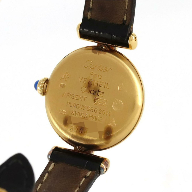 卡地亞 Must Coliesée SM GP W1006654 石英錶-3