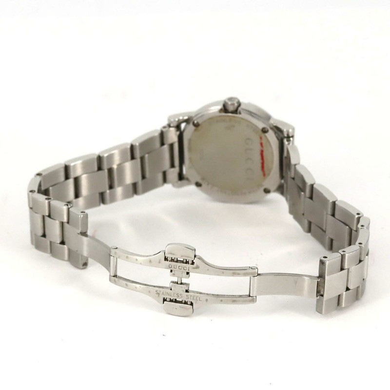 Gucci 101L 不鏽鋼石英錶-5