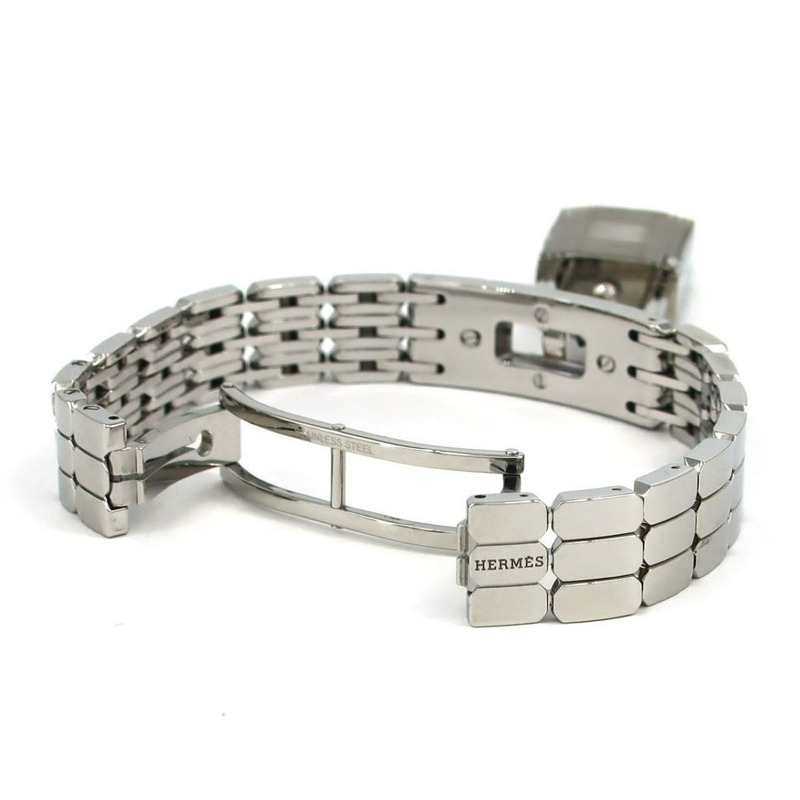 愛馬仕 Kelly KE4.110 不鏽鋼石英錶-6