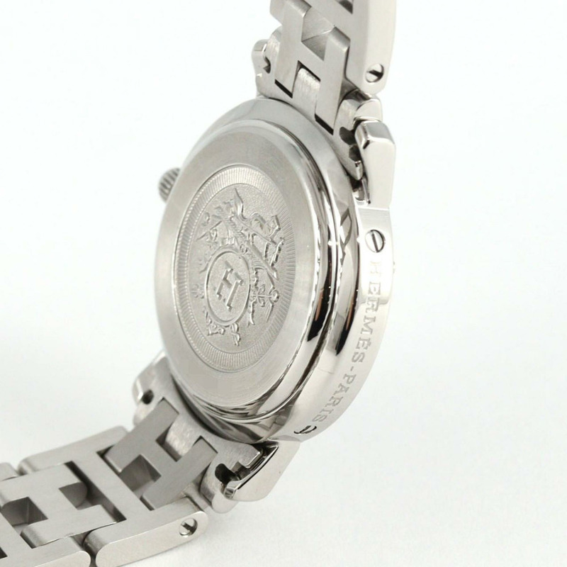 愛馬仕 Clipper CL4.210 不鏽鋼石英錶-6