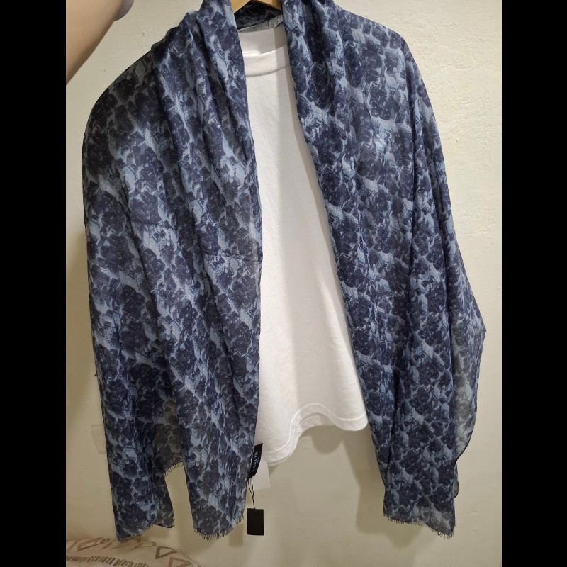 Lanvin義大利製老花圍巾-4