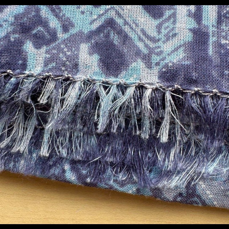 Lanvin義大利製老花圍巾-7