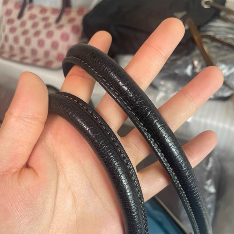 Hermes Garden Party 36 塗層帆布 黑白拼色托特包-14