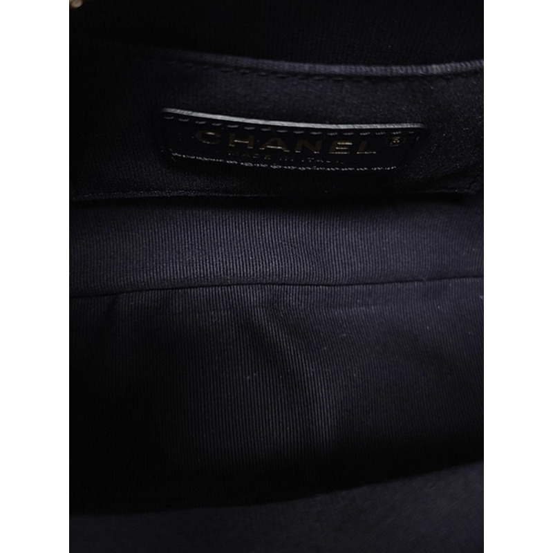 【包稅】CHANEL 海軍魚子醬復古金 我的完美相機包晶片-3