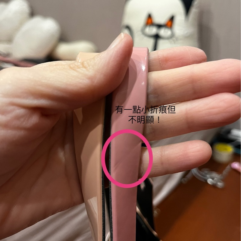 三宅一生嫩粉/嫩橘雙色托特包-6