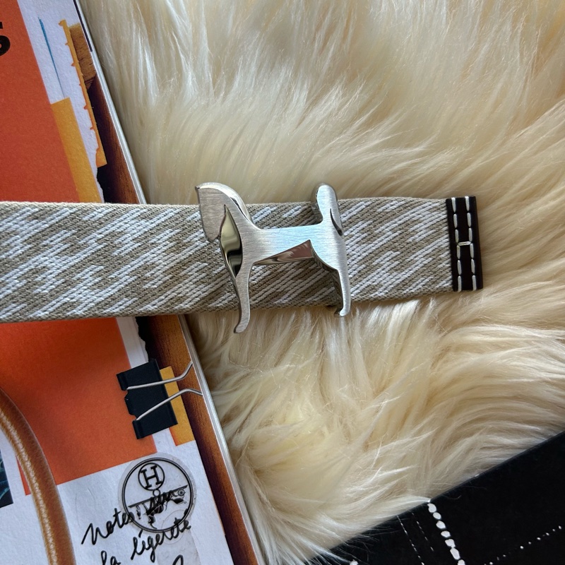 愛馬仕皮帶加駿馬扣頭(可拆卸)-1