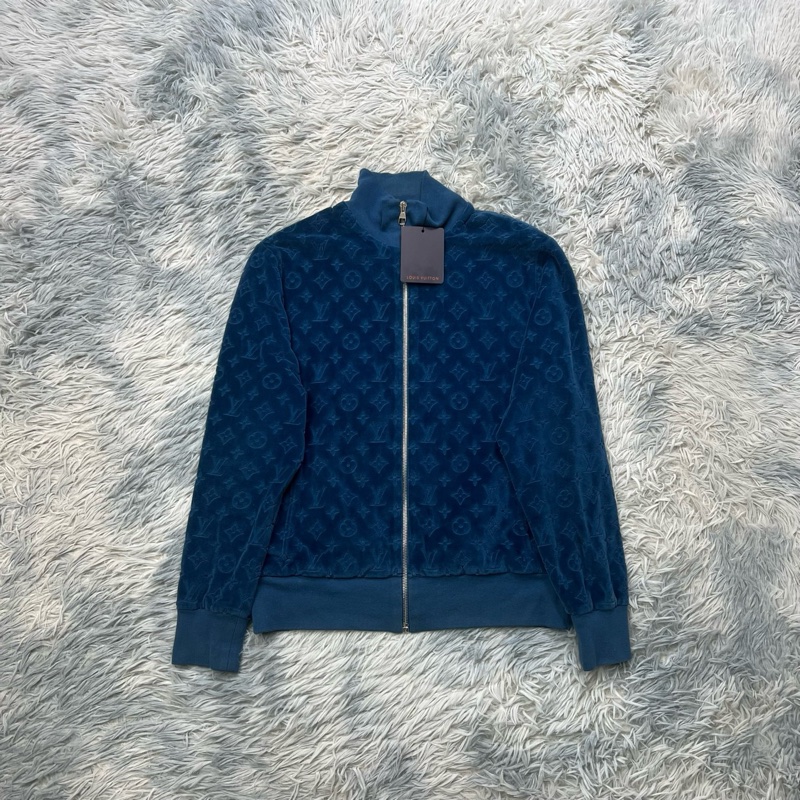 ✨Lv 藍色滿印外套 尺寸M-0