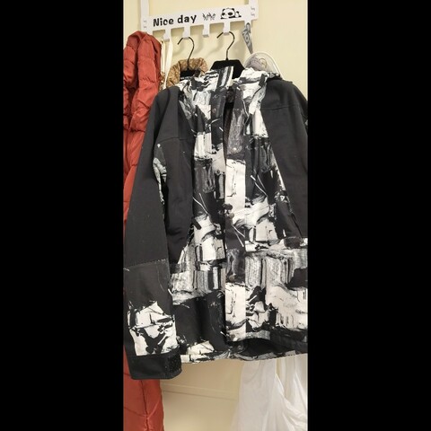 the north face 拼接防風外套 亞洲s