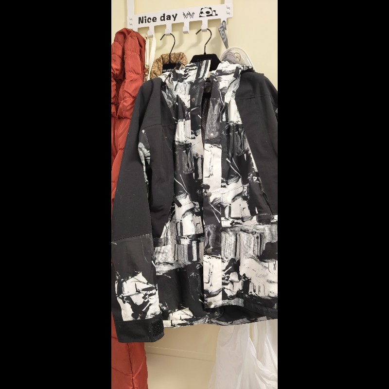 the north face 拼接防風外套 亞洲s-0