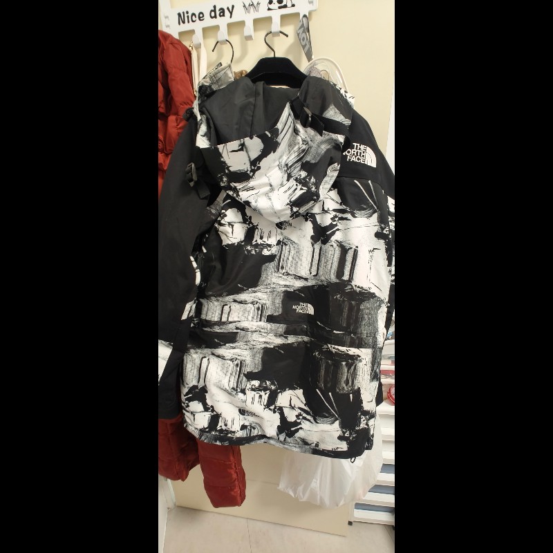 the north face 拼接防風外套 亞洲s-8