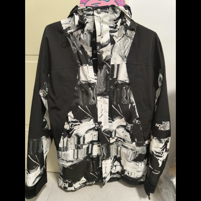 the north face 拼接防風外套 亞洲s-0