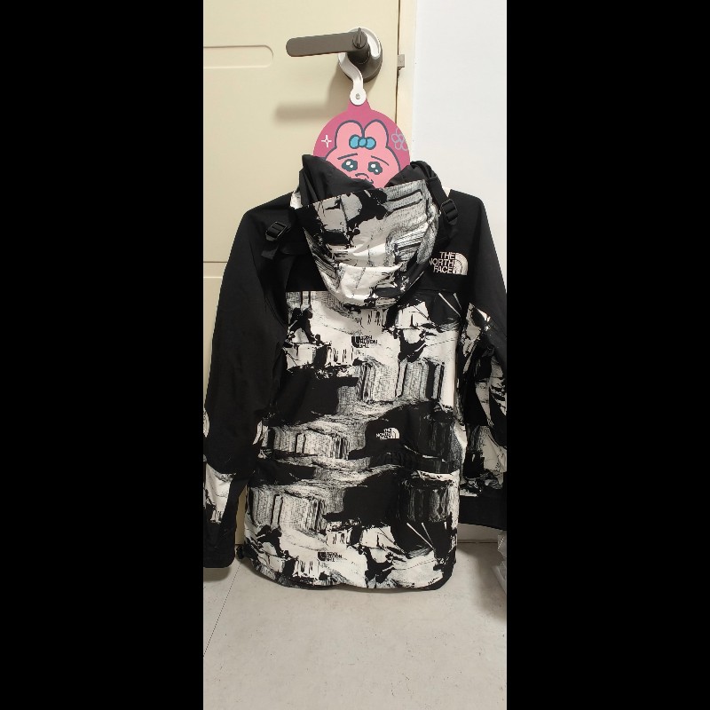 the north face 拼接防風外套 亞洲s-6