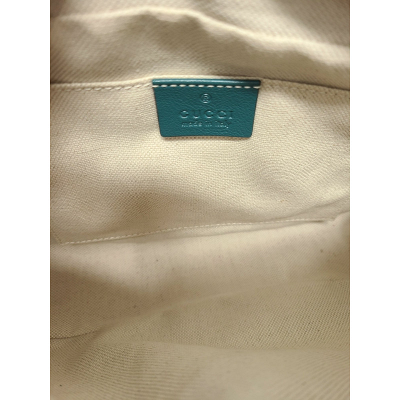 【包稅】GUCCI 藍綠色 GG Marmont Matelassé 小相機包-3