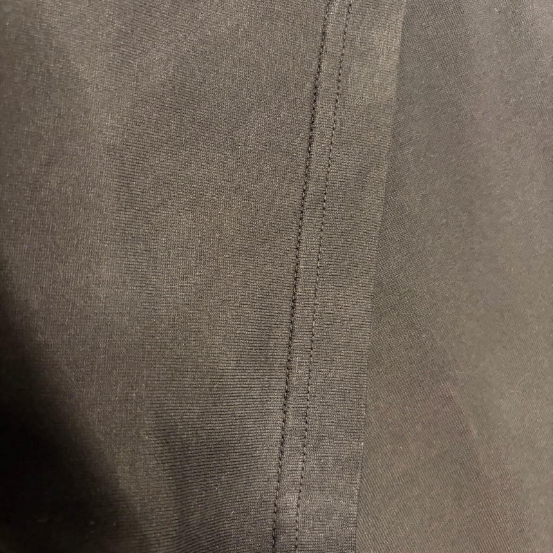 LV/路易威登/LOUIS VUITTON/浮雕LOGO黑色S短袖T恤-12