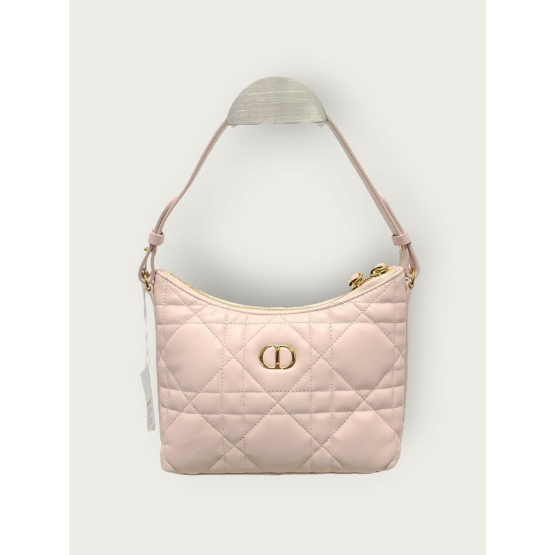 【包稅】DIOR 粉紅色藤格紋 Miss Dior 戒指迷你鏈包-1