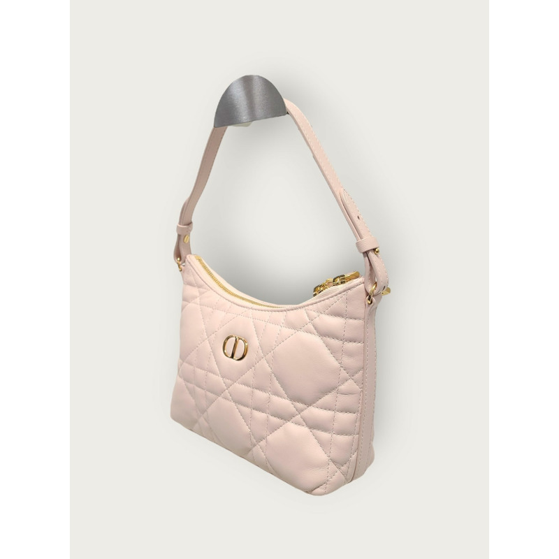 【包稅】DIOR 粉紅色藤格紋 Miss Dior 戒指迷你鏈包-2