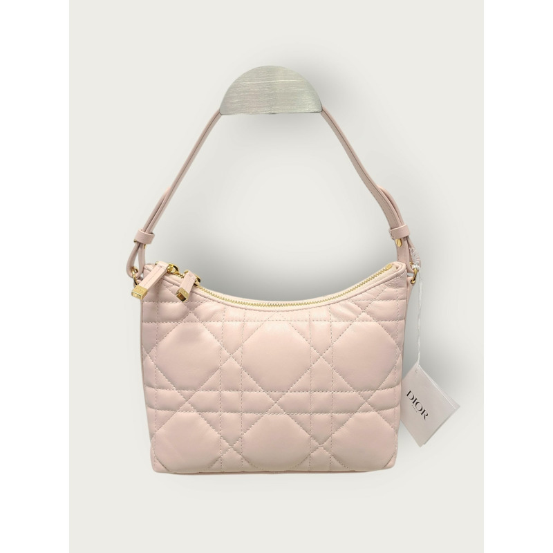 【包稅】DIOR 粉紅色藤格紋 Miss Dior 戒指迷你鏈包-5