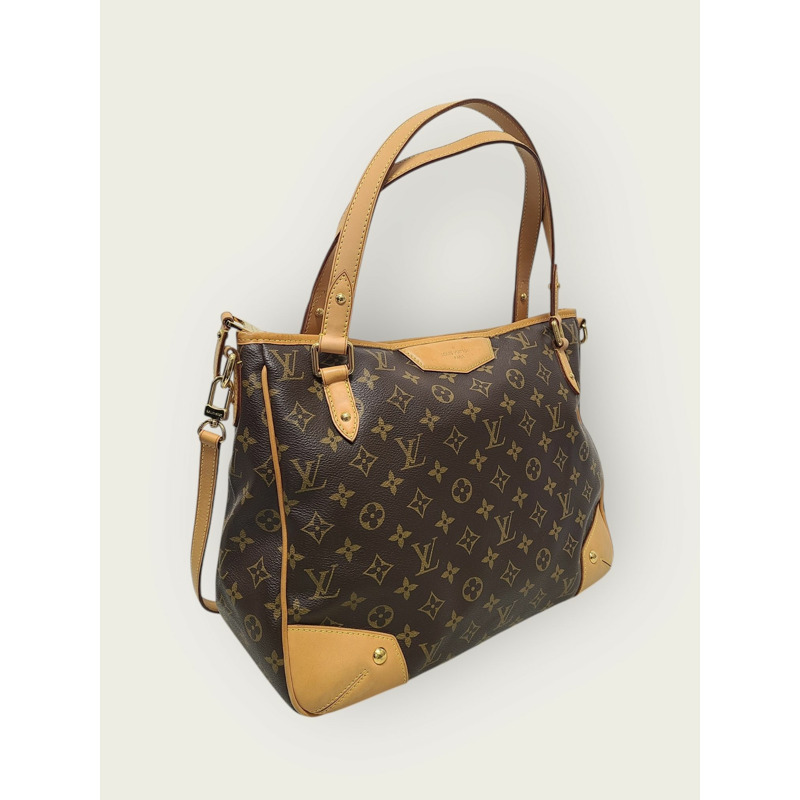 【包稅】LOUIS VUITTON Monogram帆布Elastella托特肩背包-2
