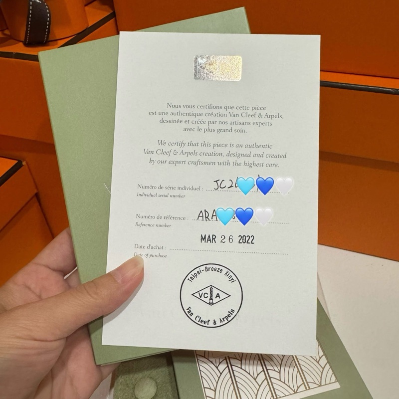 ✨VCA 梵克雅寶 白貝母十花項鍊 全套配件🤍-4