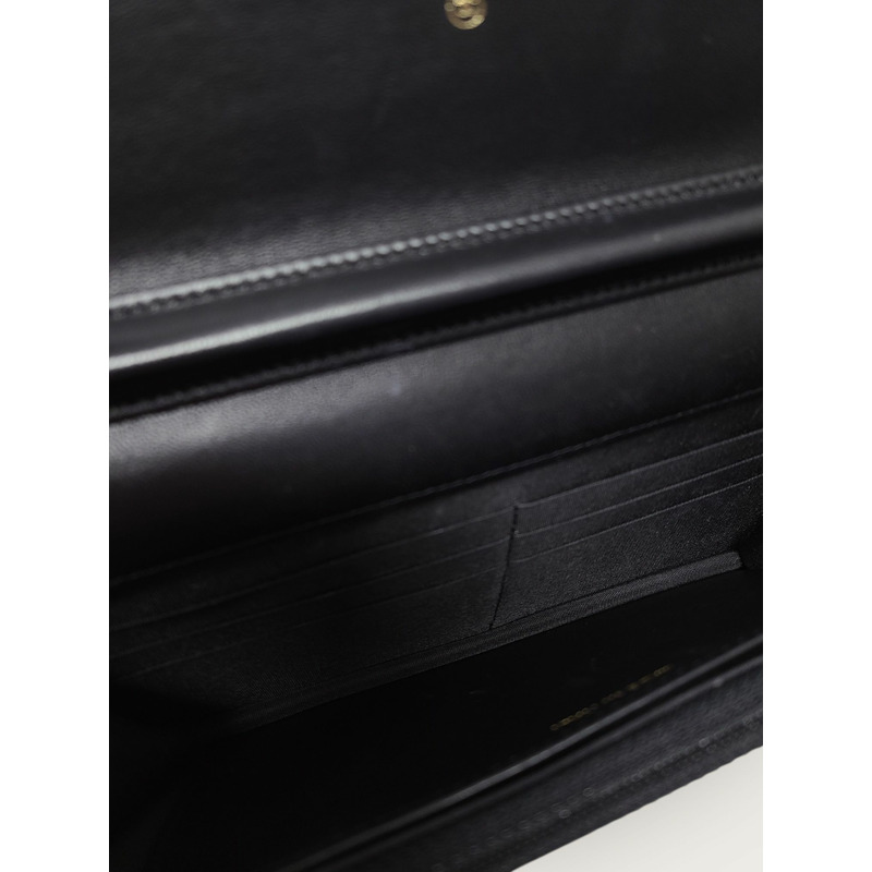 【包稅】CHANEL 黑色羊皮金 Boy WOC 斜背包-3