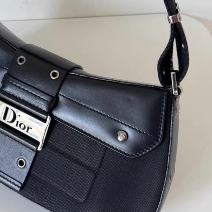 【95%新 ✨ 全網最低價!】Dior 迪奧中古包 黑色 punk朋克系列 海盜爺設計 (下單前先私聊確認❤️)-7