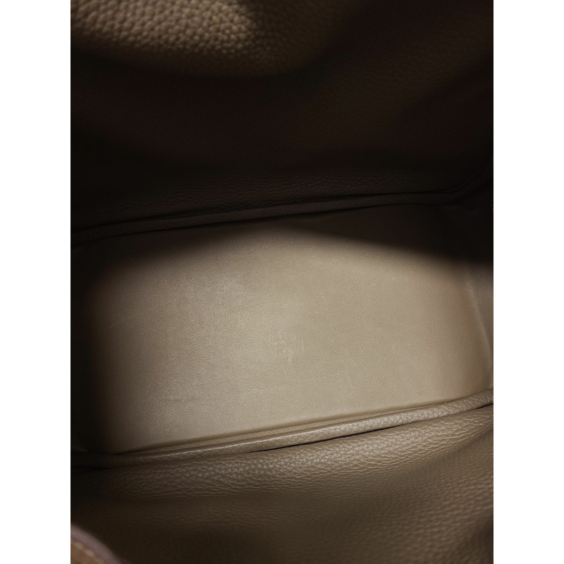 【包稅】HERMES 灰褐色金 Lindy 30 單肩包 U 印章-4