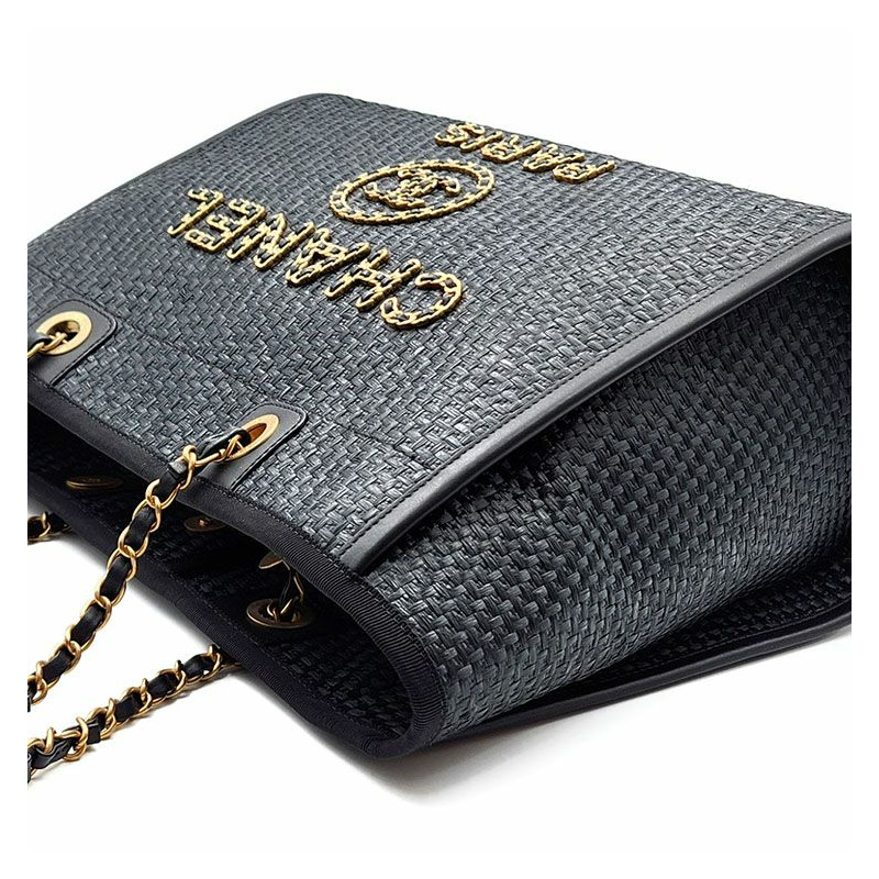 【包稅】CHANEL 藤製多維爾單肩包-5