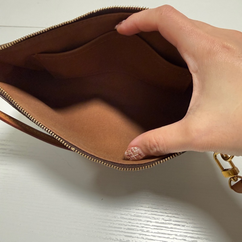 路易威登LV老花大麻將包-9